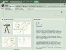Tablet Screenshot of dv02.deviantart.com