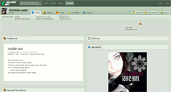 Desktop Screenshot of christian-poet.deviantart.com