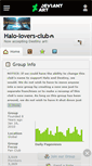 Mobile Screenshot of halo-lovers-club.deviantart.com
