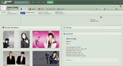 Desktop Screenshot of jyoo-li-ang.deviantart.com