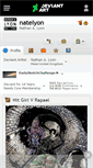 Mobile Screenshot of natelyon.deviantart.com
