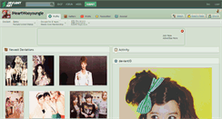 Desktop Screenshot of iheartwooyoungie.deviantart.com