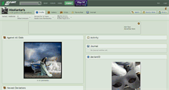 Desktop Screenshot of misskantaris.deviantart.com