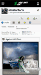 Mobile Screenshot of misskantaris.deviantart.com