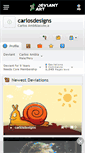 Mobile Screenshot of carlosdesigns.deviantart.com