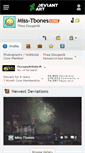 Mobile Screenshot of miss-tbones.deviantart.com