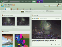 Tablet Screenshot of miss-tbones.deviantart.com