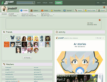 Tablet Screenshot of jmsdollf.deviantart.com