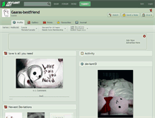 Tablet Screenshot of gaaras-bestfriend.deviantart.com