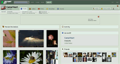 Desktop Screenshot of caesarheart.deviantart.com