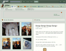 Tablet Screenshot of grifzor.deviantart.com