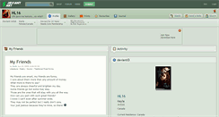 Desktop Screenshot of hl16.deviantart.com