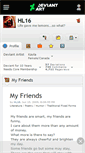 Mobile Screenshot of hl16.deviantart.com