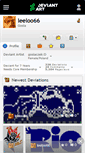 Mobile Screenshot of leeloo66.deviantart.com