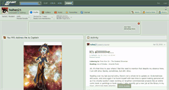 Desktop Screenshot of holhez21.deviantart.com