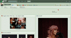 Desktop Screenshot of happymanga.deviantart.com