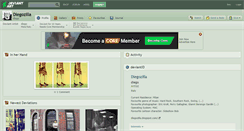 Desktop Screenshot of diegozilla.deviantart.com