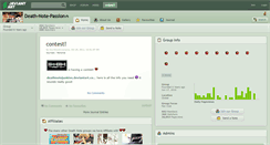 Desktop Screenshot of death-note-passion.deviantart.com