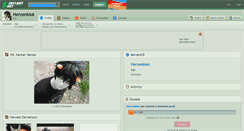 Desktop Screenshot of herzenblut.deviantart.com