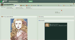 Desktop Screenshot of portraitadoption.deviantart.com