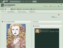 Tablet Screenshot of portraitadoption.deviantart.com
