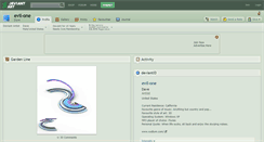 Desktop Screenshot of evil-one.deviantart.com