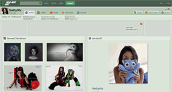 Desktop Screenshot of nathynix.deviantart.com
