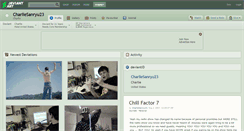 Desktop Screenshot of charliesanryu23.deviantart.com