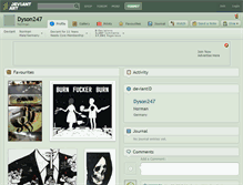 Tablet Screenshot of dyson247.deviantart.com