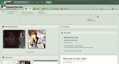 Desktop Screenshot of kaname-fan-club.deviantart.com