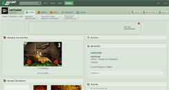 Desktop Screenshot of nachostar.deviantart.com