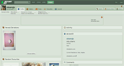 Desktop Screenshot of ninorojo.deviantart.com
