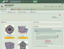 Tablet Screenshot of anomalousink.deviantart.com