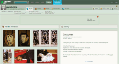 Desktop Screenshot of anniebmine.deviantart.com