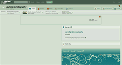 Desktop Screenshot of darklightphotography.deviantart.com