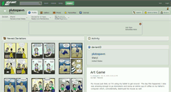 Desktop Screenshot of plutospawn.deviantart.com