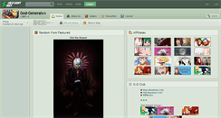 Desktop Screenshot of god-generals.deviantart.com