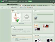 Tablet Screenshot of giantessbbwlovers.deviantart.com