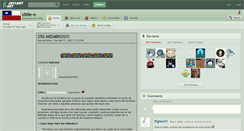 Desktop Screenshot of chile-.deviantart.com