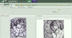 Desktop Screenshot of missice20.deviantart.com