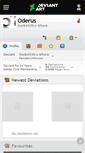 Mobile Screenshot of oderus.deviantart.com