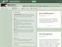 Tablet Screenshot of bat-lovers.deviantart.com