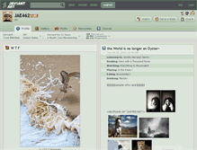 Tablet Screenshot of jae462.deviantart.com