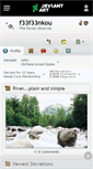 Mobile Screenshot of f33f33nkou.deviantart.com