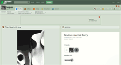 Desktop Screenshot of bogues.deviantart.com