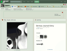 Tablet Screenshot of bogues.deviantart.com