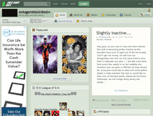 Tablet Screenshot of antagonistsunited.deviantart.com