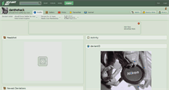 Desktop Screenshot of danthehack.deviantart.com