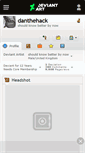 Mobile Screenshot of danthehack.deviantart.com