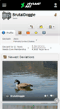 Mobile Screenshot of brutaldoggie.deviantart.com